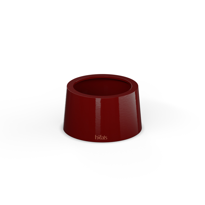 A red emaille cup, the 00847 Spin Air 900 Base red complements the moment with its thoughtful design.