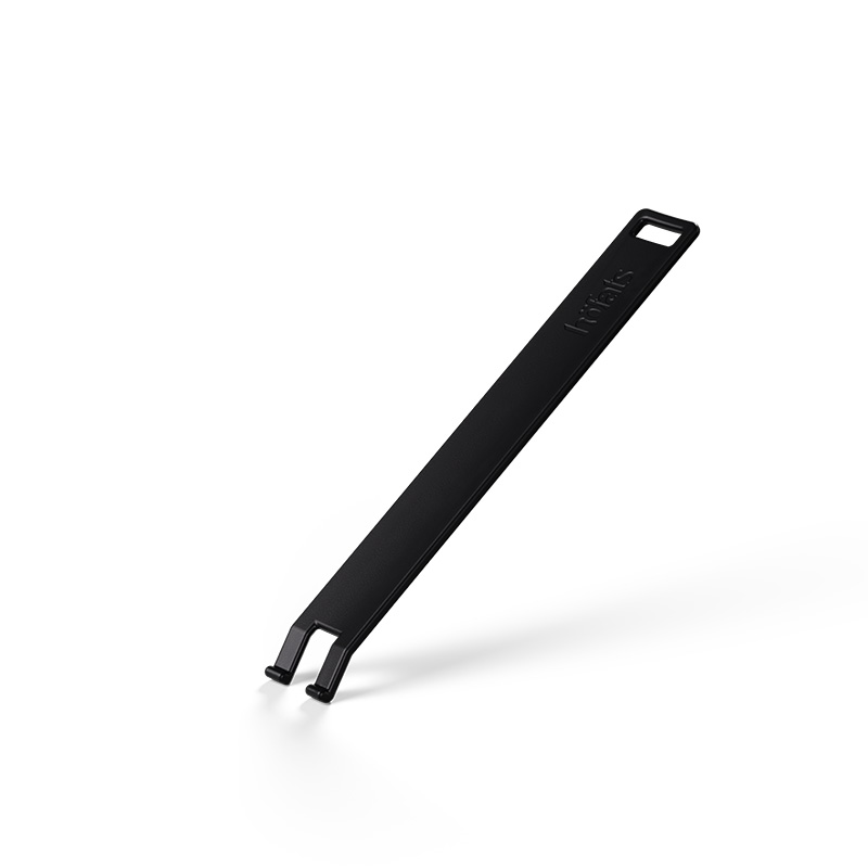 This image shows a black pen with a white background, with the BOWL Sear Grate Handle.