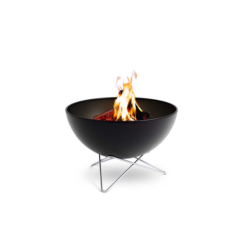 BOWL 57 Star stand A depiction of a fire pit on a white background, featuring the 00343 Bowl 57 Star Stand as a central and purposeful element.