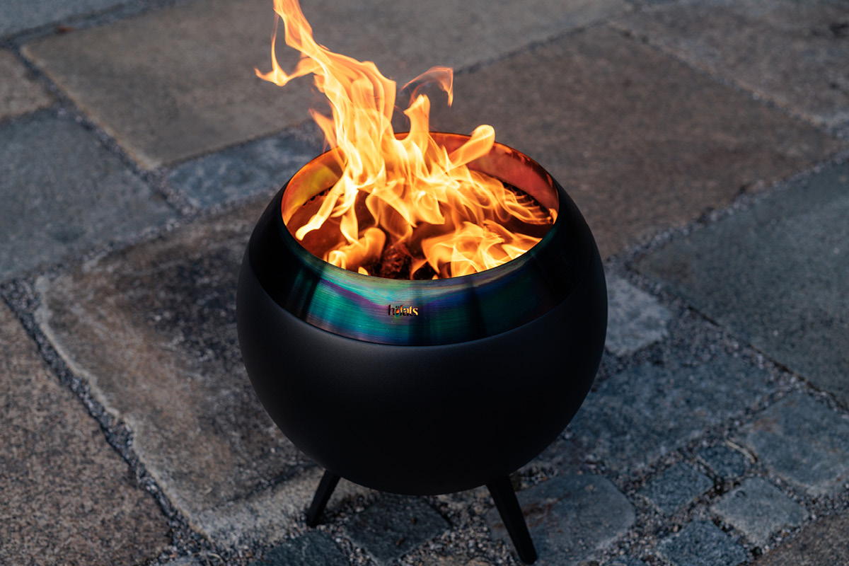 MOON 45 all black Plancha BBQ Set low MOON 45 all black Plancha BBQ Set low