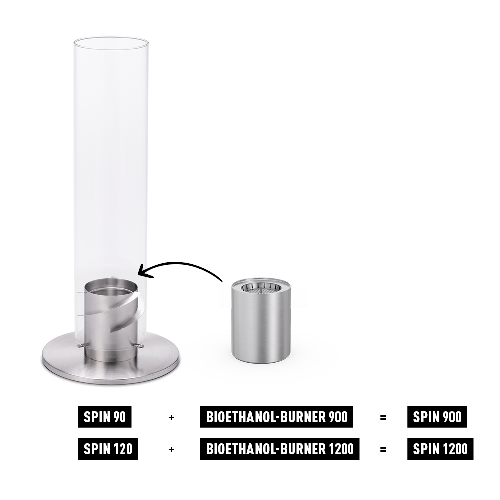 a glass tube with a metal holder and a metal holder.