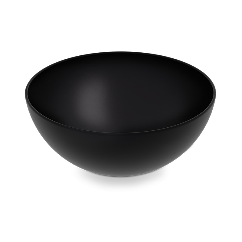 BOWL 70 Fire Bowl A view of a black bowl on a white background, with the BOWL 70 Fire Bowl.