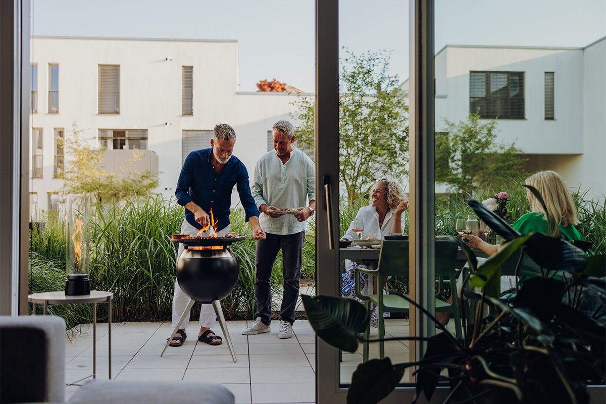 MOON 45 Plancha BBQ Set high MOON 45 Plancha BBQ Set high