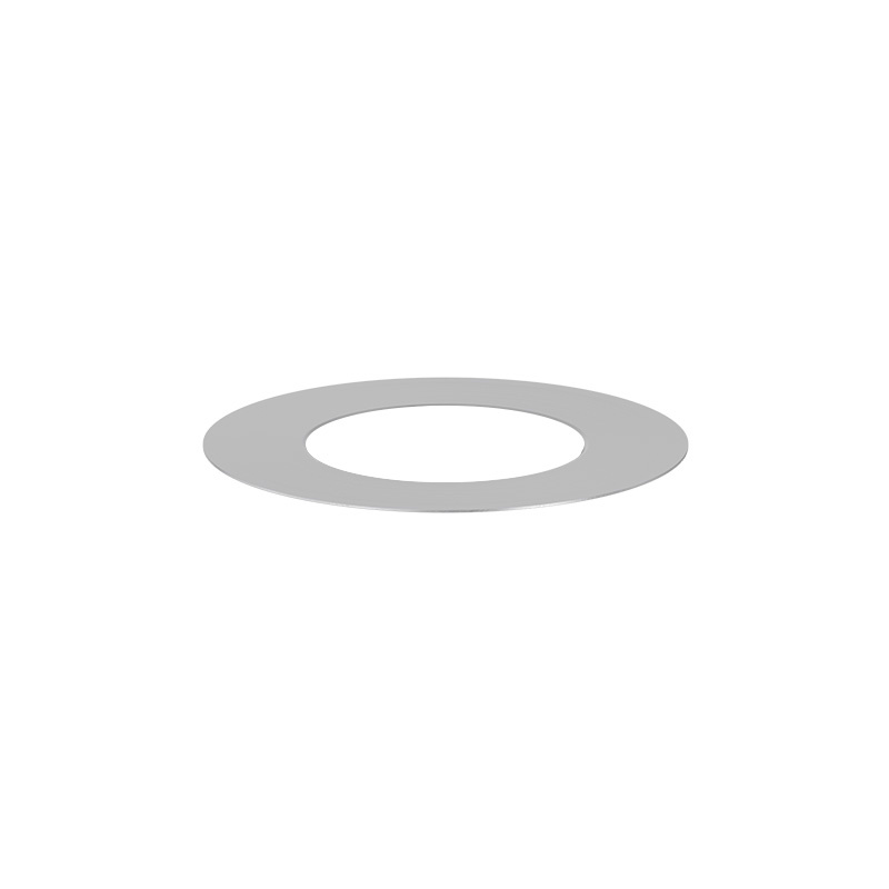 A stainless steel ring with a hole in the middle, showing the 00706 Spin 900 Eco Ring