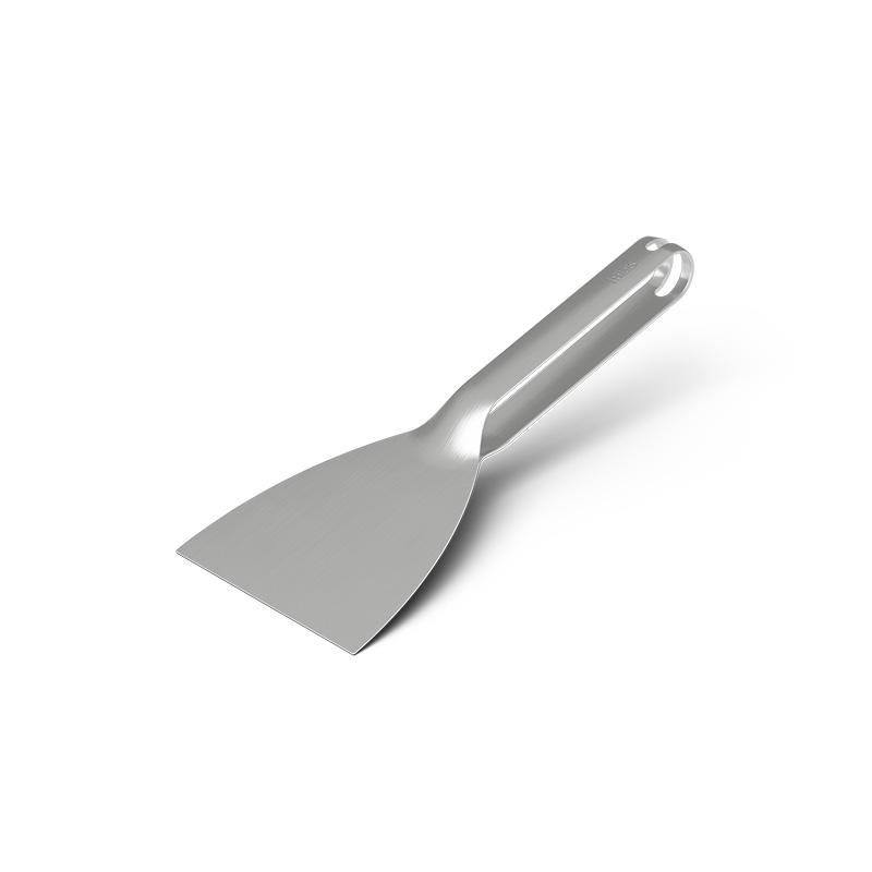 Depicted here is a spat with a handle on a white background