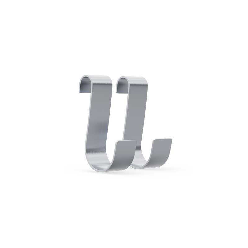 BOWL Hook Depicted here is the person ring in silver, with the BOWL Hook.