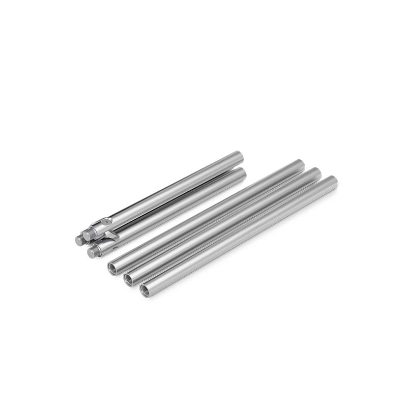 Experience a pair of stainless rods on a white background with the refined touch of the 00342 Bowl 57 Tripod