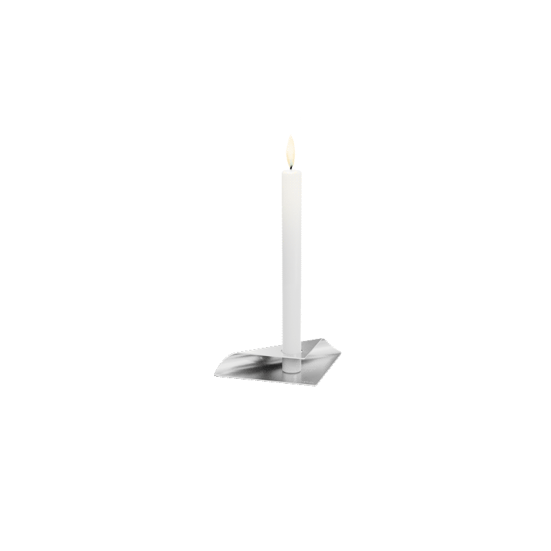 An image showing a white candle with a single candle on top, with the SQUARE CANDLE (Matrix - Parent).