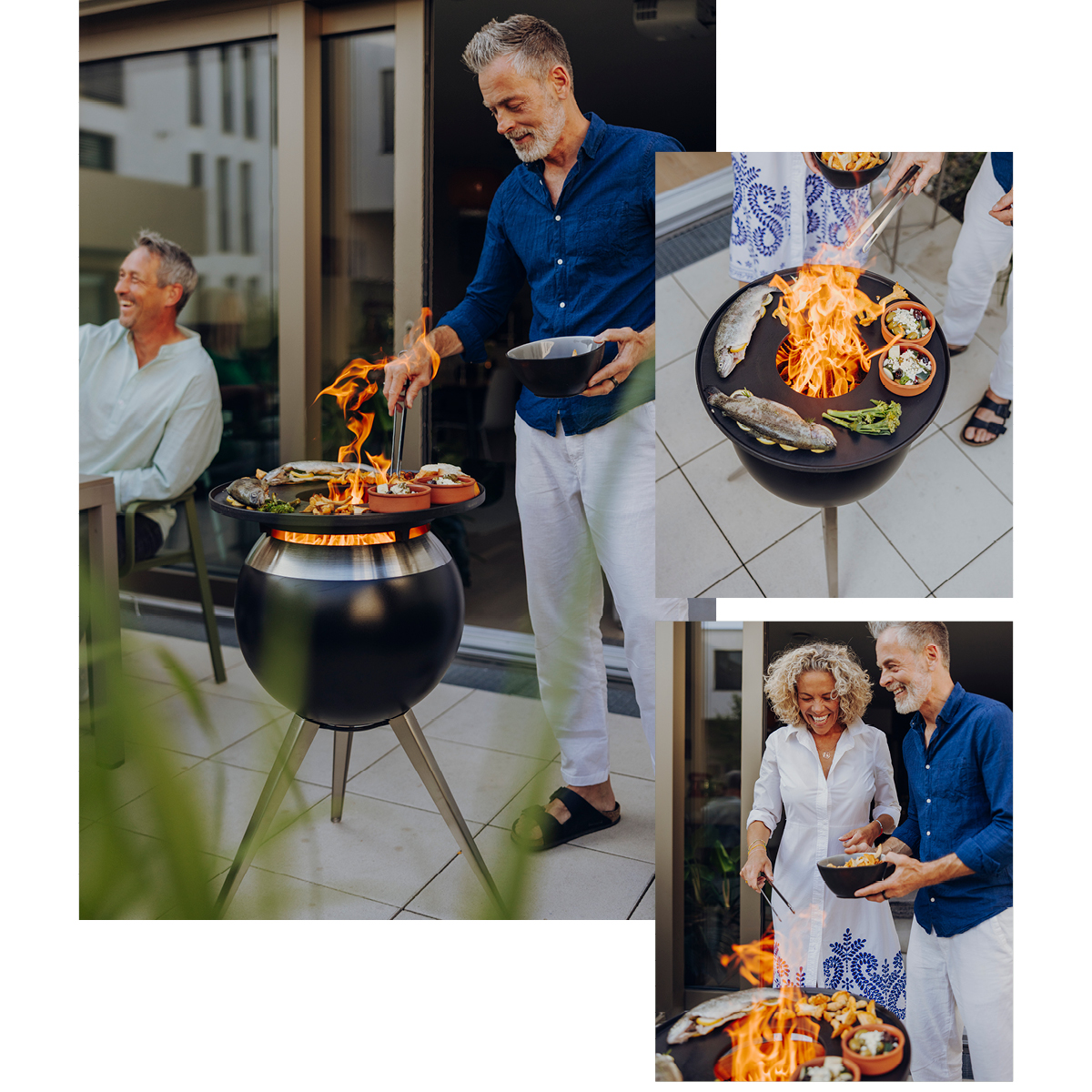 MOON mit Plancha Grillgut