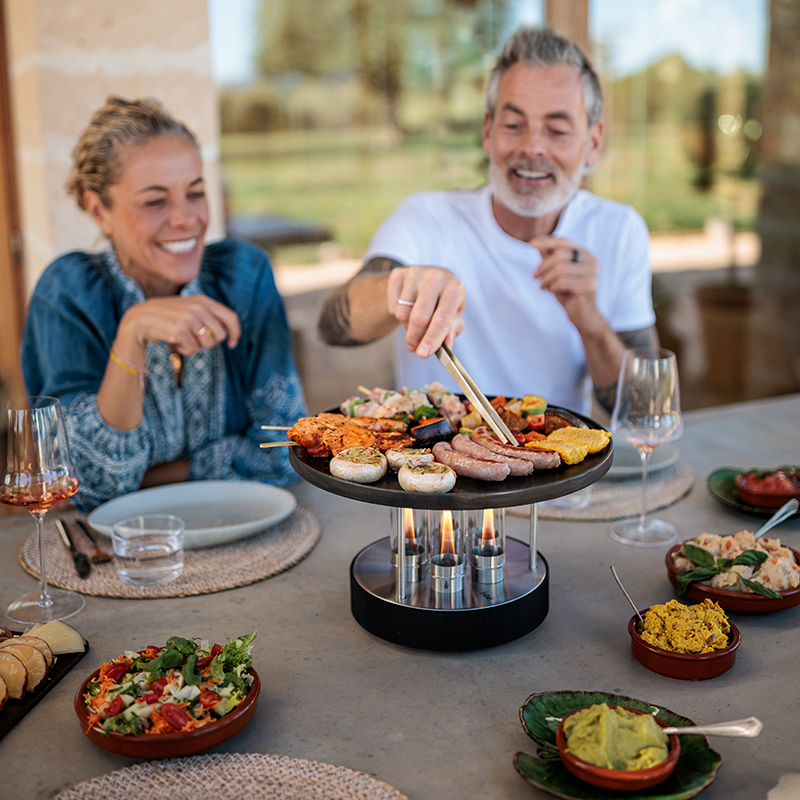 Auf CIRCLE wird gegrillt