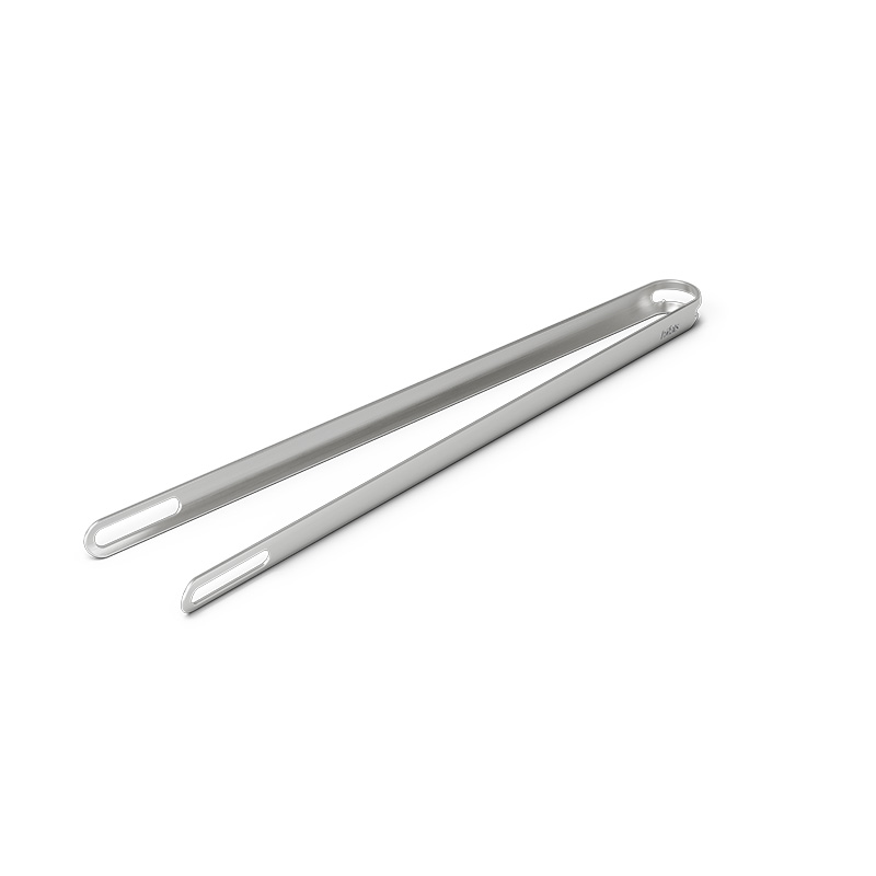 This image shows a pair of tongs on a white background