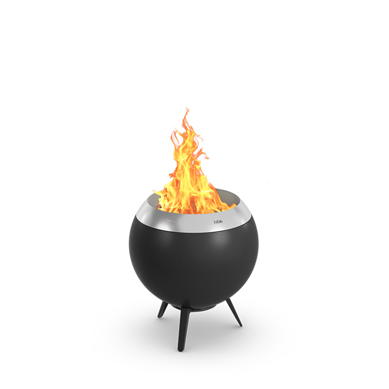 Moon 45 Fire Bowl with low Stand