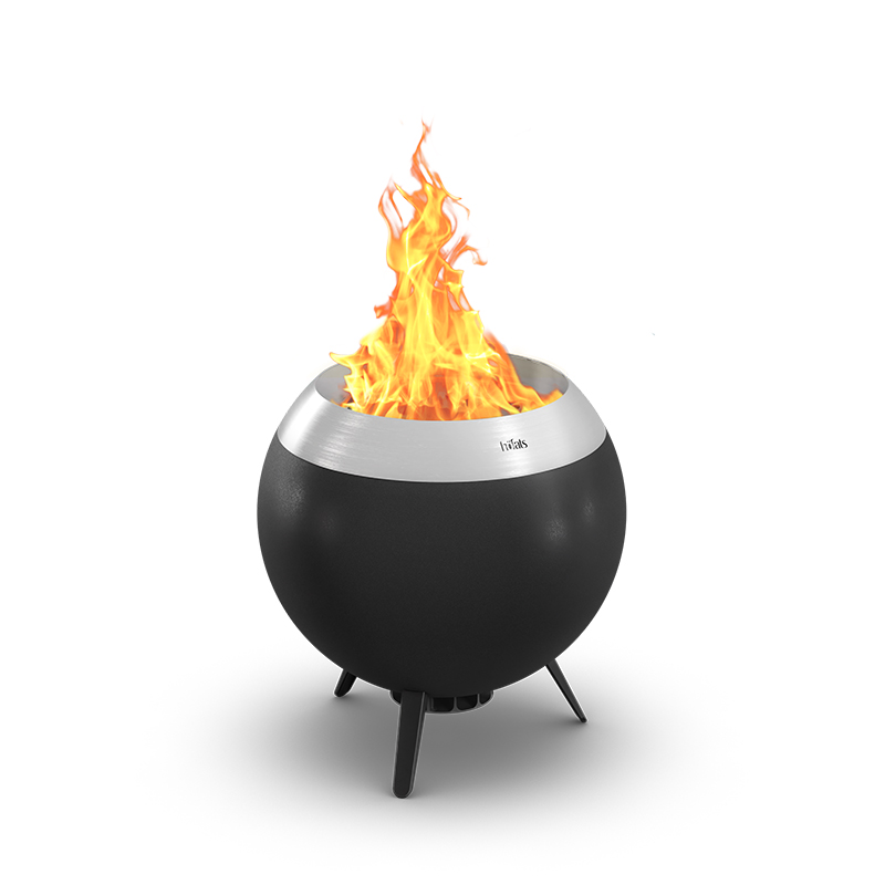 MOON 55 Fire basket with low stand MOON mit niedrigem Fuß