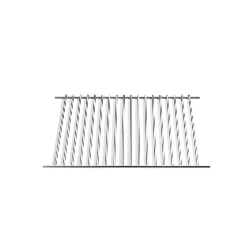 CRATE Grid A stainless steel grid, enriched by the presence of the Crate Grid, which merges design with utility.