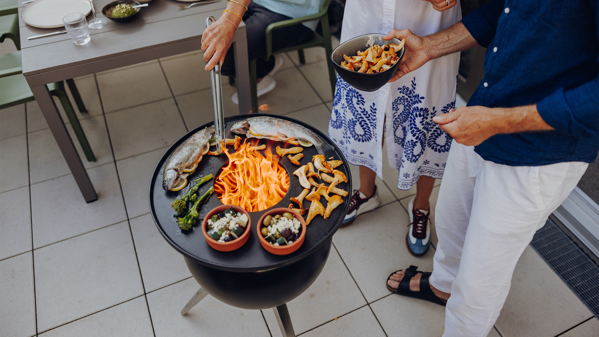 Grillen auf der MOON