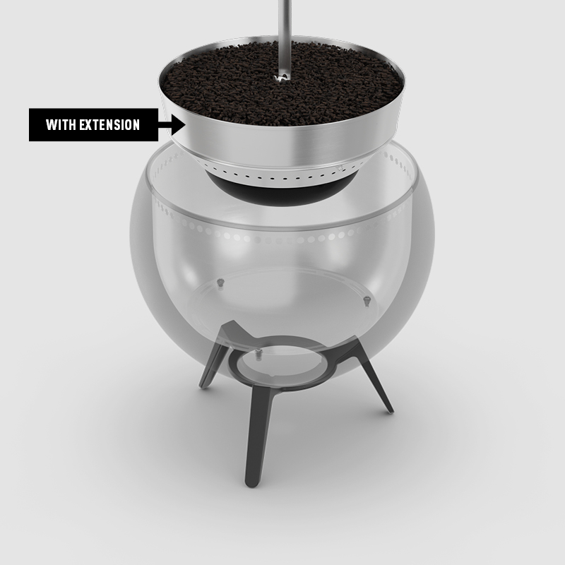 A Scematic showing the MOON 45 Ash tray extension