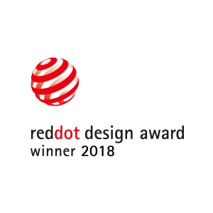 An image showing red dot award logo