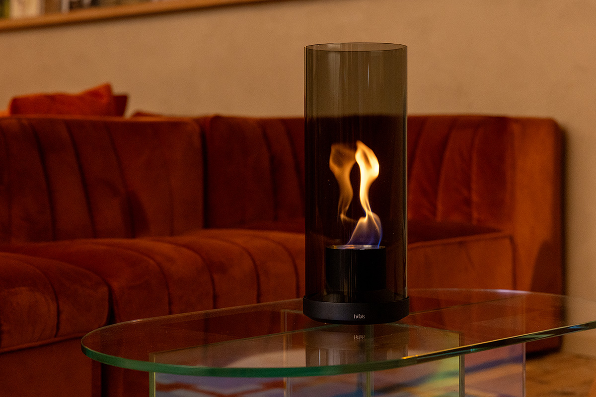 DANCE 1200 Tabletop Fireplace all black DANCE 1200 Tabletop Fireplace all black
