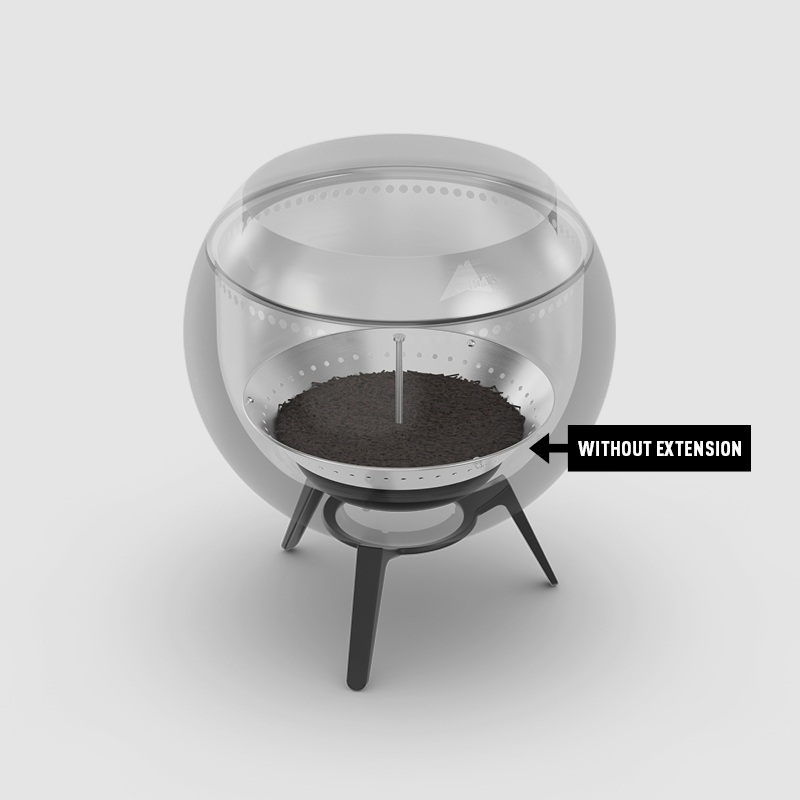 A Scematic showing the MOON 45 Ash tray extension